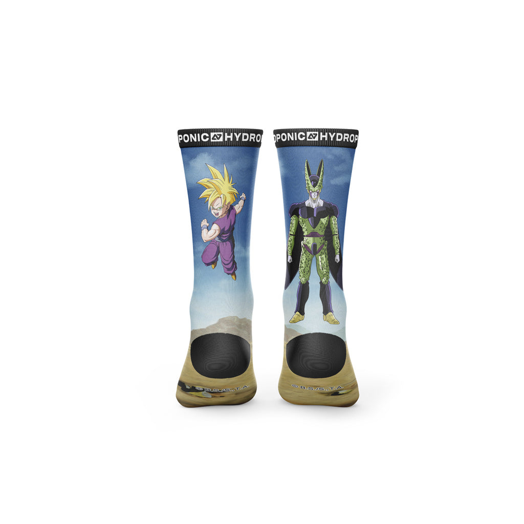 Șosete Dragon Ball Z Cell vs Gohan&nbsp; Dragon Ball Z x Hydroponic Official Collaboration