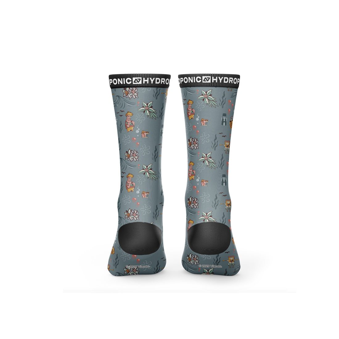 Șosete SpongeBob Hawaiian Teal  SpongeBob SquarePants x Hydroponic Official Collaboration