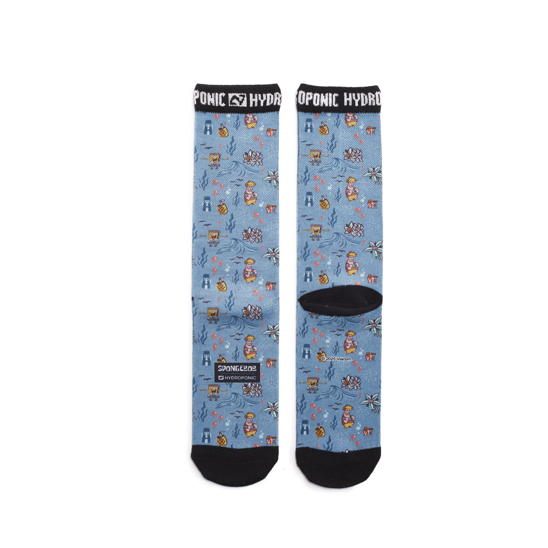 Șosete SpongeBob Hawaiian Teal  SpongeBob SquarePants x Hydroponic Official Collaboration