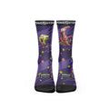 Șosete SpongeBob Run Purple&nbsp; SpongeBob SquarePants x Hydroponic Official Collaboration