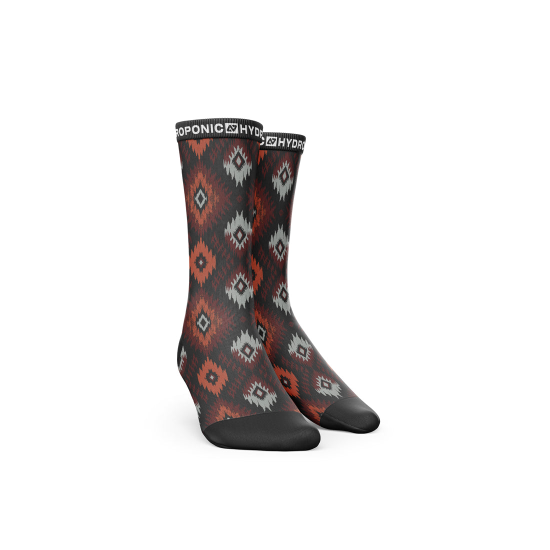 Șosete FLAGSHIP Navajo Terracota – Șosete unisex cu imprimeu etnic și confort premium