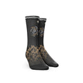 Șosete FLAGSHIP Black Skeleton Șosete unisex cu imprimeu Skeleton și confort premium