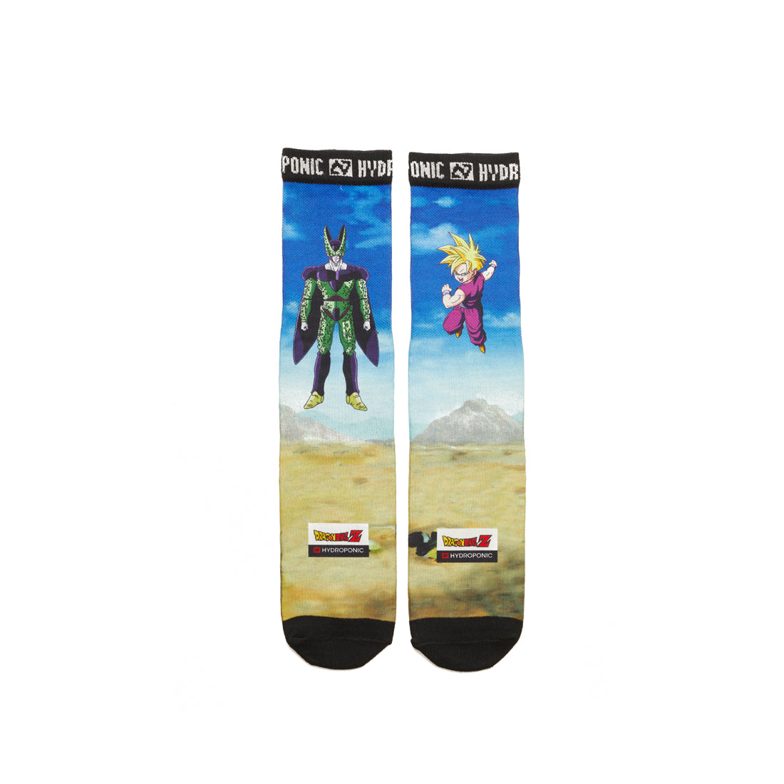 Șosete Dragon Ball Z Cell vs Gohan&nbsp; Dragon Ball Z x Hydroponic Official Collaboration