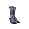 Șosete SpongeBob RUN Grey  Șosete Unisex Premium cu Imprimeu Oficial SpongeBob SquarePants