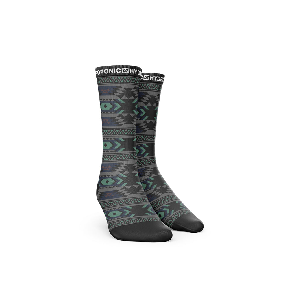 Șosete FLAGSHIP Navajo Blue – Șosete unisex cu imprimeu inspirat din motive Navajo