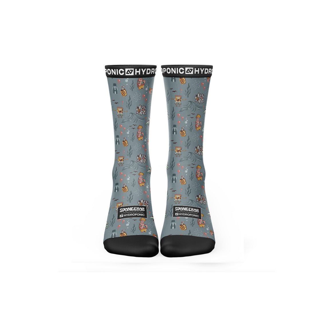 Șosete SpongeBob Hawaiian Teal  SpongeBob SquarePants x Hydroponic Official Collaboration