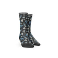 Șosete FLAGSHIP Black Tropical – Șosete unisex cu imprimeu tropical și confort premium