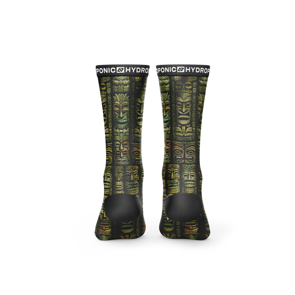 Șosete FLAGSHIP Green Totem – Șosete unisex cu imprimeu original și confort superior