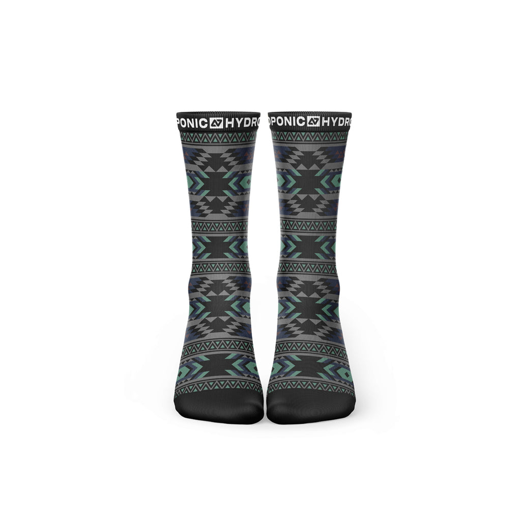 Șosete FLAGSHIP Navajo Blue – Șosete unisex cu imprimeu inspirat din motive Navajo
