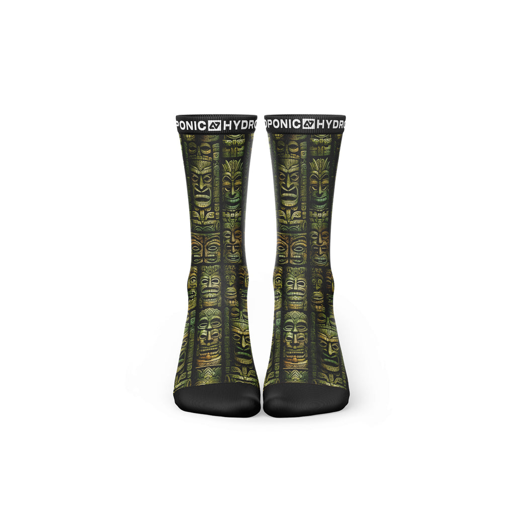 Șosete FLAGSHIP Green Totem – Șosete unisex cu imprimeu original și confort superior