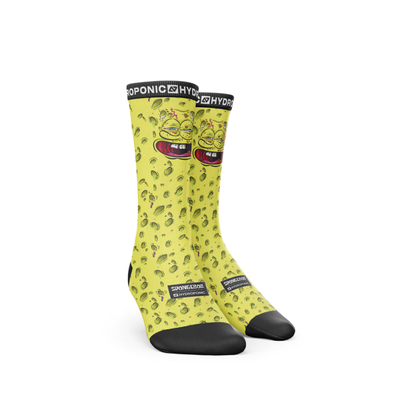 Șosete SpongeBob BOB Face  Șosete Unisex Premium cu Imprimeu Oficial SpongeBob SquarePants