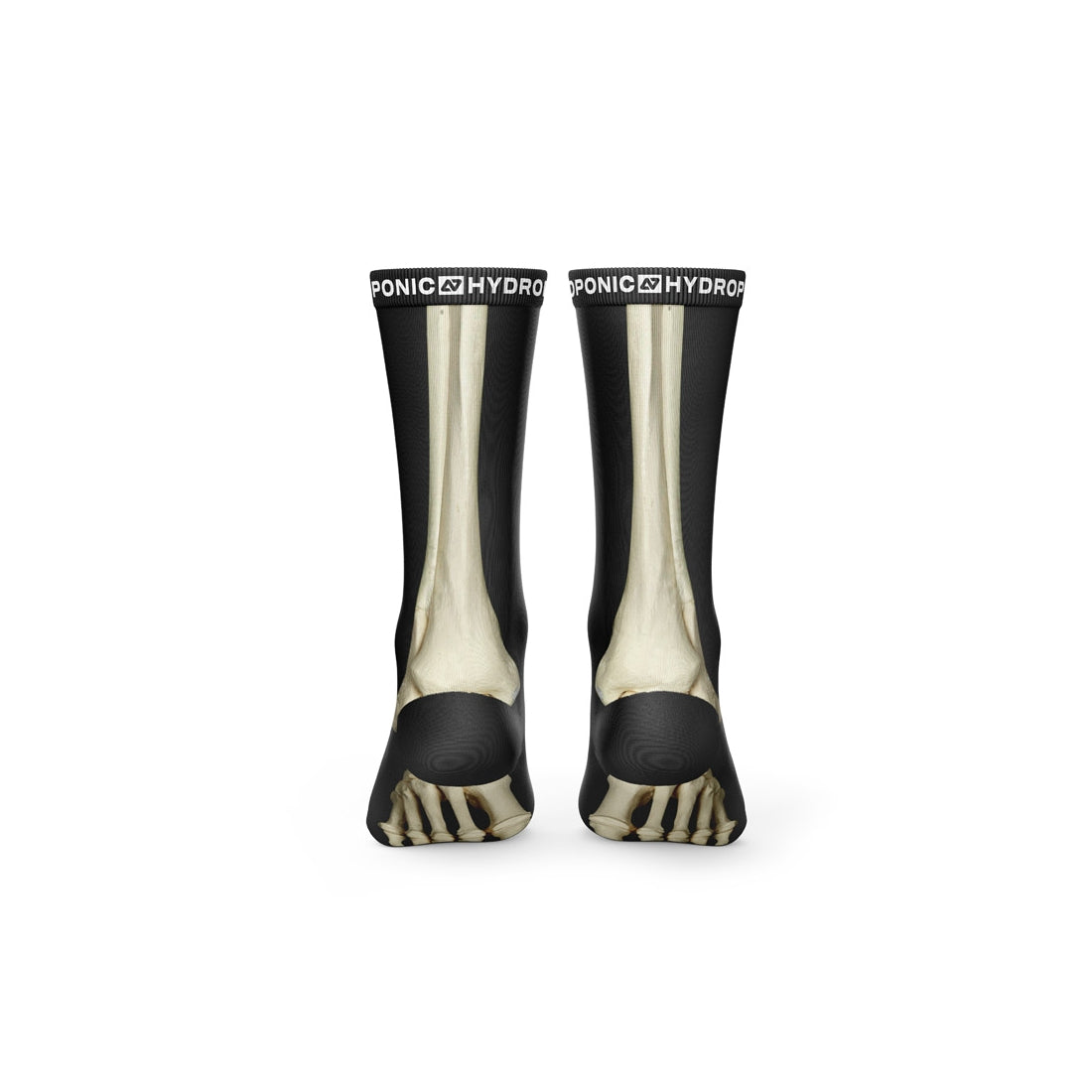 Șosete FLAGSHIP Skeleton Black   Șosete Unisex din Bumbac cu Imprimeu Skeleton
