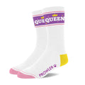 Șosete Prowler RED Queen Alb/Mov – Șosete din bumbac premium cu design modern