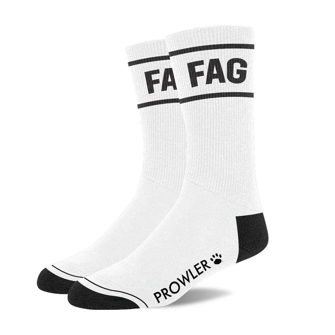 Șosete Prowler RED Fag White Black din bumbac One Size