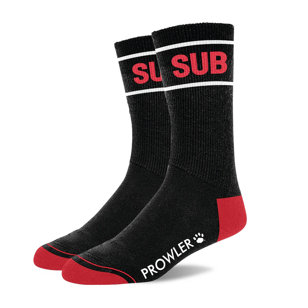 Șosete Prowler RED Sub Negru/Roșu – Șosete din bumbac cu design modern și confort de lungă durată