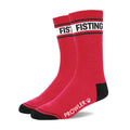 Șosete Prowler RED Fisting Red/Black – Șosete din bumbac premium cu design expresiv