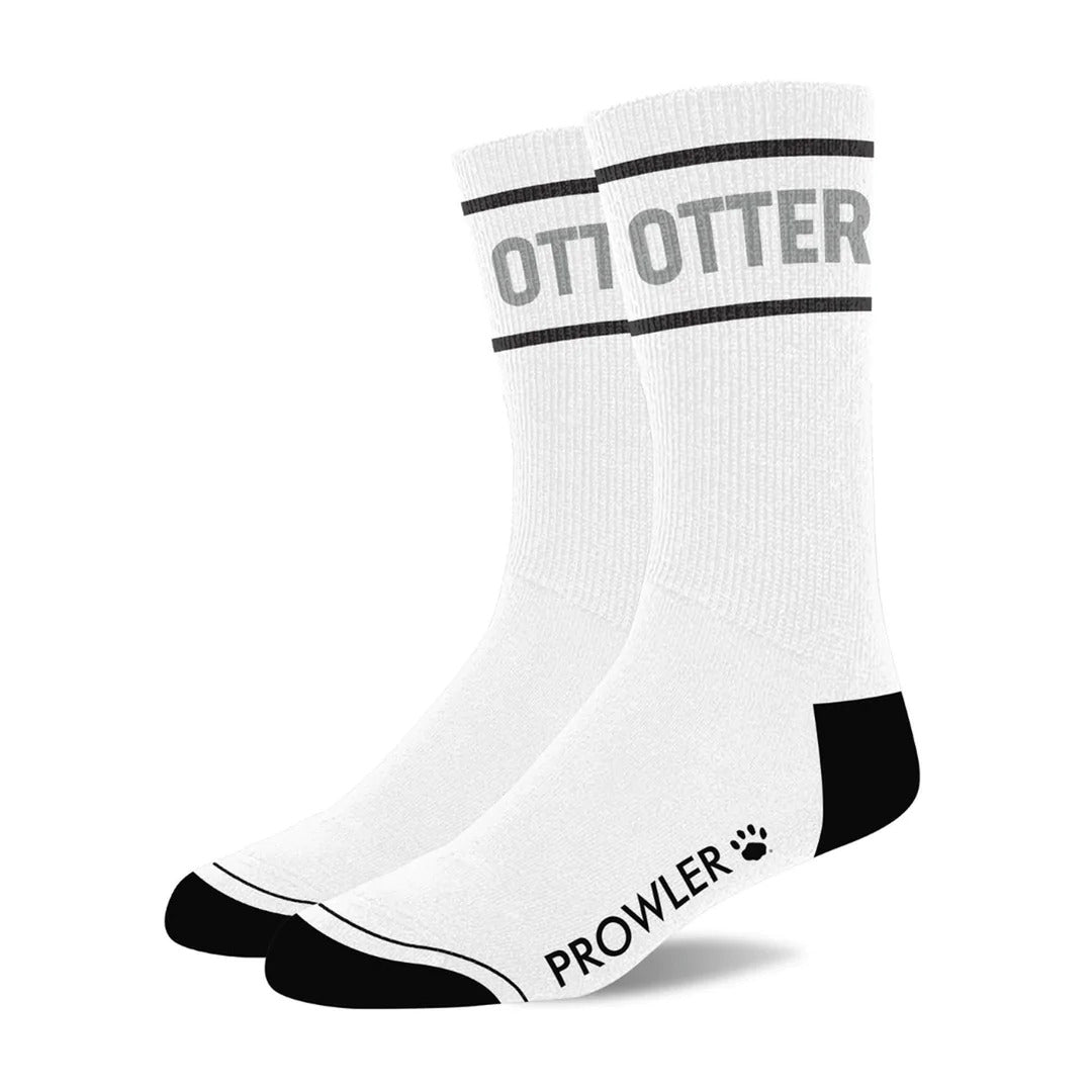 Șosete Prowler RED Otter Alb/Gri – Șosete din bumbac premium pentru confort și stil