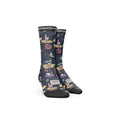 Șosete PEANUTS Beach Navy  Șosete unisex cu imprimeu oficial PEANUTS x Hydroponic
