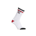 Șosete PEANUTS MASK White Șosete unisex din bumbac cu design oficial PEANUTS x Hydroponic